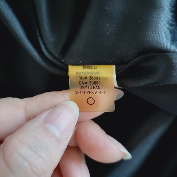 Elie Tahari Black Wool Blend Cape Coat - Picture 10 of 13